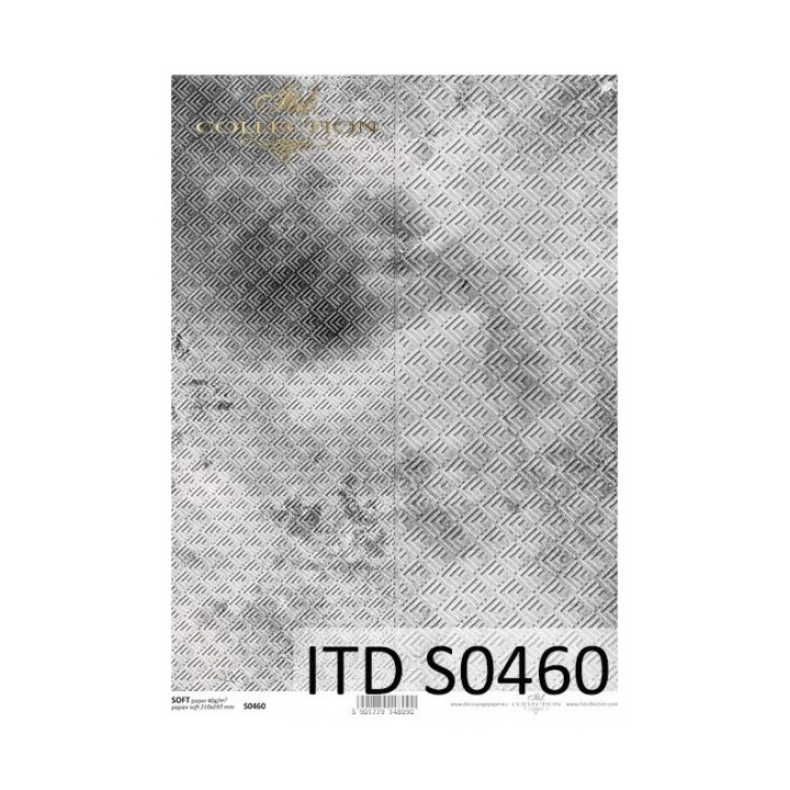 Decoupagepapier Soft ITD S0460