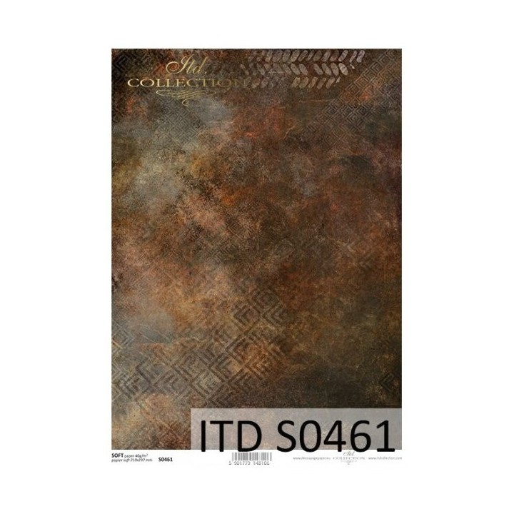 Decoupagepapier Soft ITD S0461