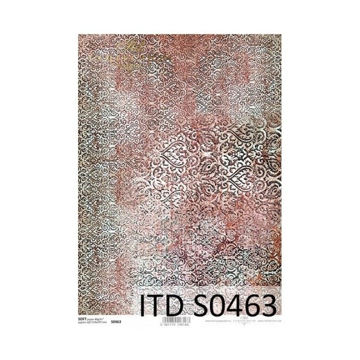 Decoupagepapier Soft ITD S0463