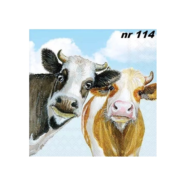 Alma and Bella servet 33x33cm