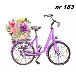 Ride with wild flowers servet 33x33cm
