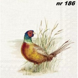 Pheasant servet 33x33cm