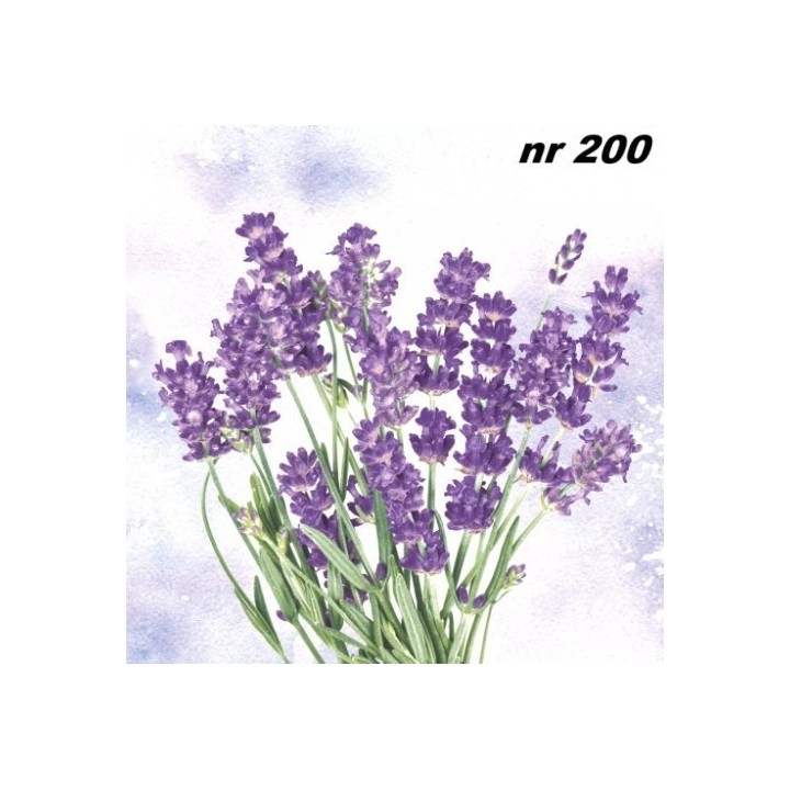Lavender oasis servet 33x33cm