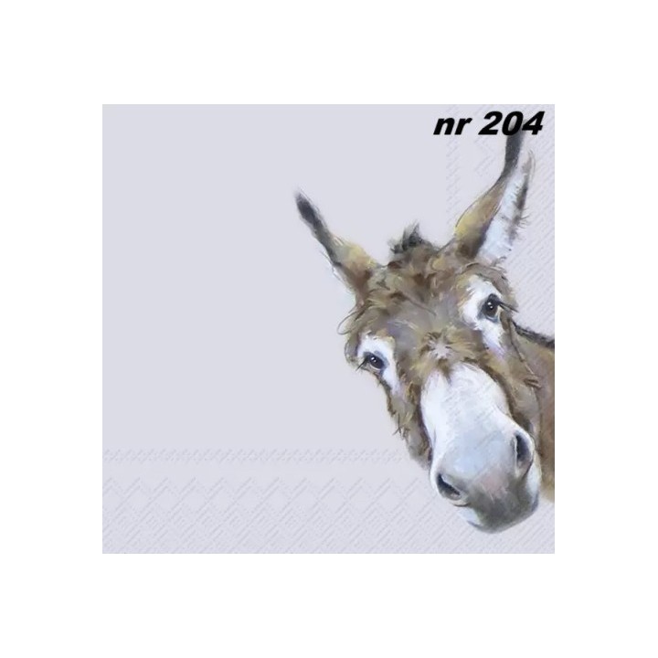 Donkey Gonzo servet 33x33cm