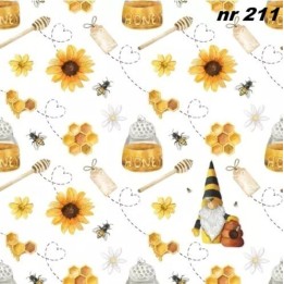 Sweet honey servet 33x33cm