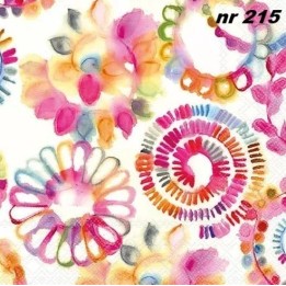 Fantasy circles servet 33x33cm