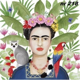 Coyoacan - Frida servet 33x33cm