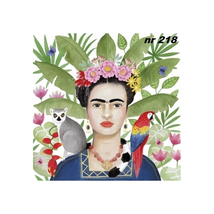 Coyoacan - Frida servet 33x33cm