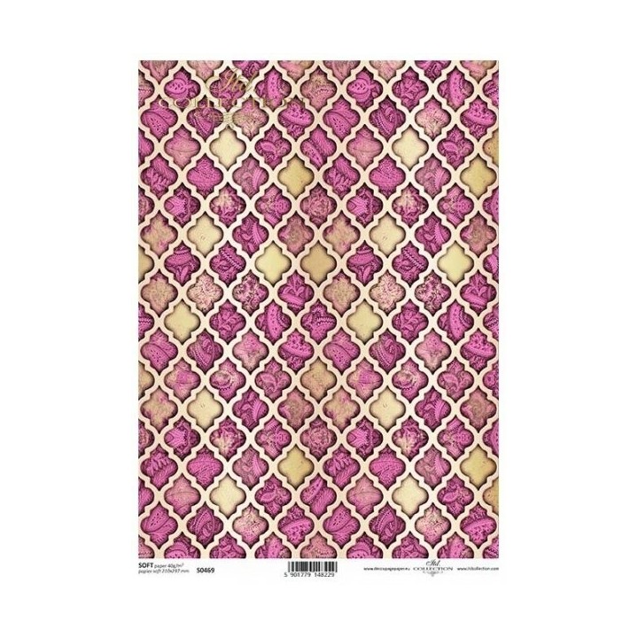 Decoupagepapier Soft ITD S0469