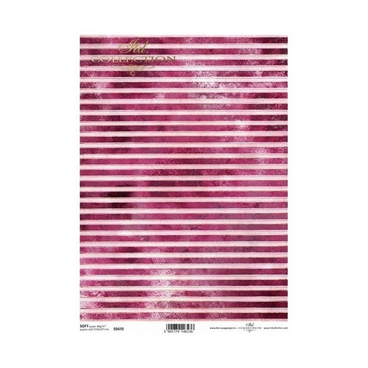 Decoupagepapier Soft ITD S0470