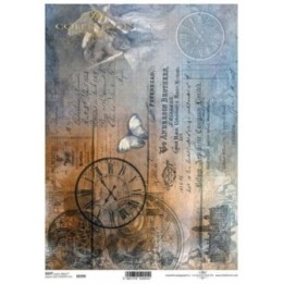 Decoupagepapier Soft ITD S0390