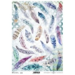 Decoupagepapier Soft ITD S0394