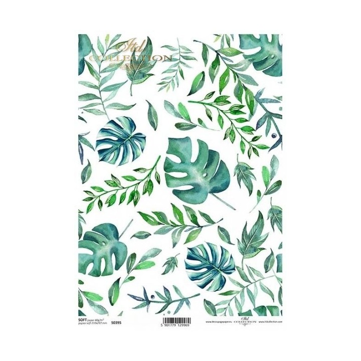 Decoupagepapier Soft ITD S0395