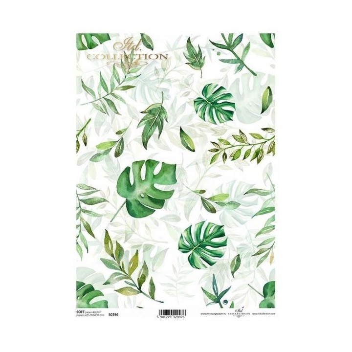 Decoupagepapier Soft ITD S0396