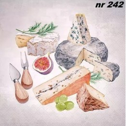 Fromages servet 33x33cm