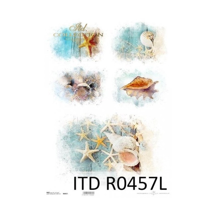 Rijstpapier R0457L Tropical Dreams