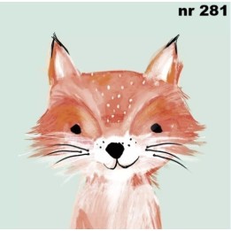 Foxy servet 33x33cm