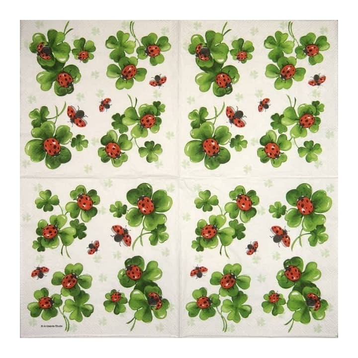 Lots of luck servet 33x33cm