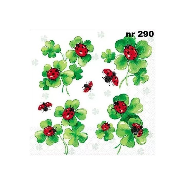 Lots of luck servet 33x33cm