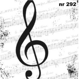 I love music servet 33x33cm