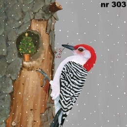 Woodys holiday servet 33x33cm
