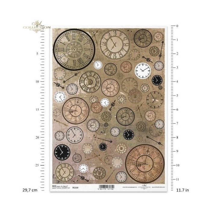 Rijstpapier R1110 Steampunk