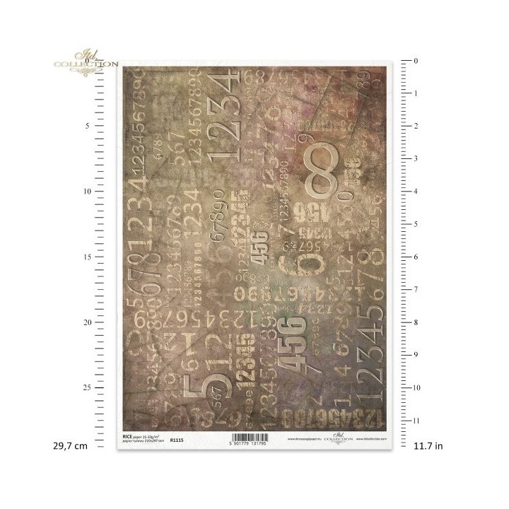 Rijstpapier R1115 Steampunk