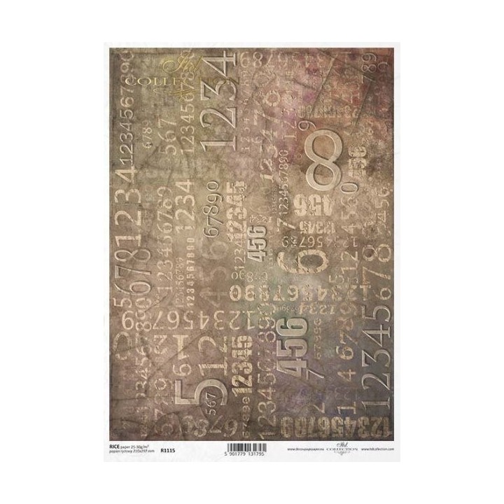 Rijstpapier R1115 Steampunk