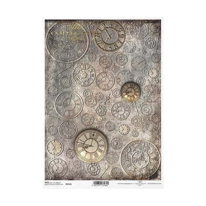 Rijstpapier R1116 Steampunk