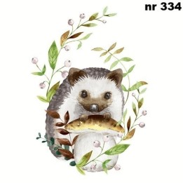 Forest hedgehog servet 33x33cm