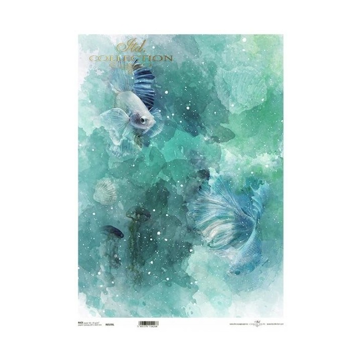 Rijstpapier R0599L Tropical Dreams