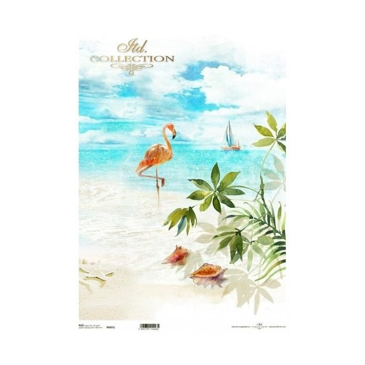 Rijstpapier R0601L Tropical Dreams