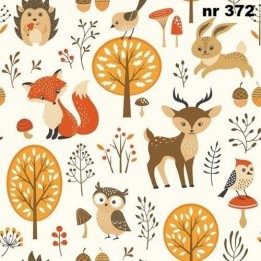 Forest Friends servet 33x33cm