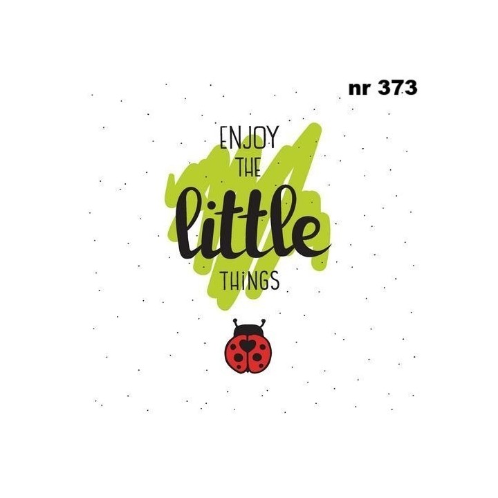 Little things servet 33x33cm