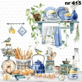 Petit Dejeuner servet 33x33cm