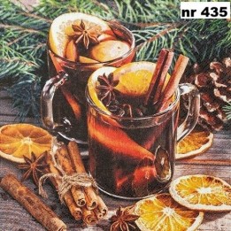 Glogg servet 33x33cm