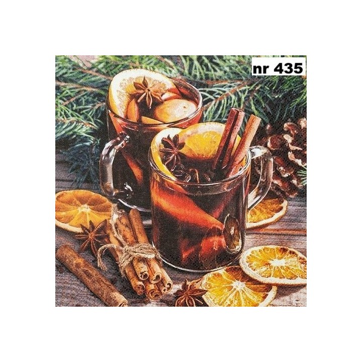 Glogg servet 33x33cm