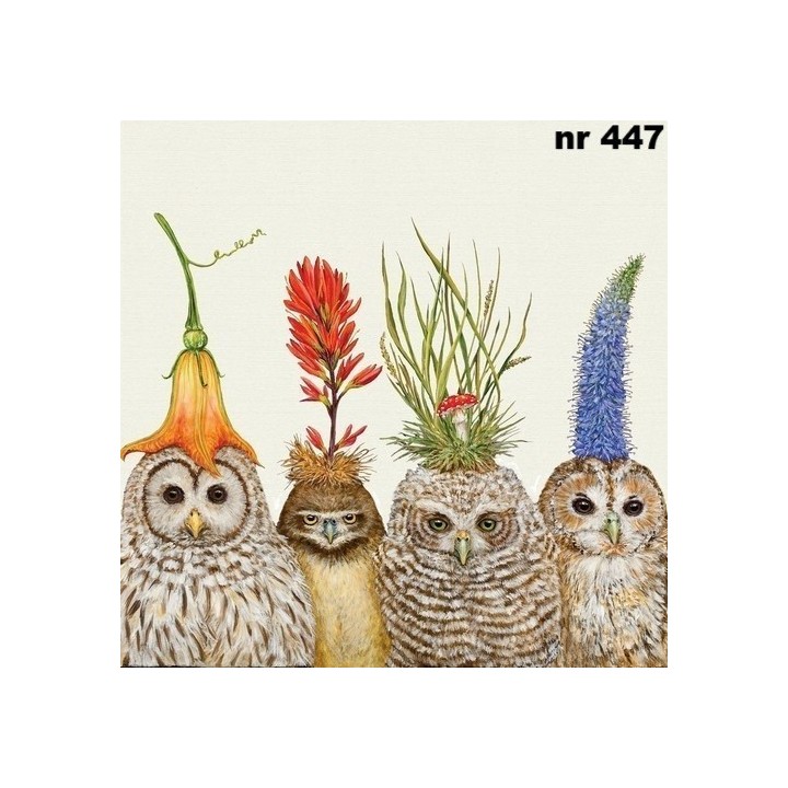 Big hat night servet 33x33cm