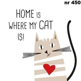 Home cat servet 33x33cm