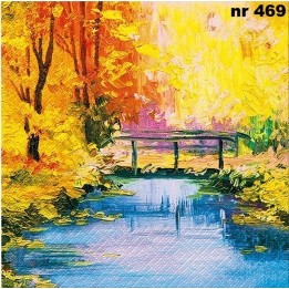 Golden bridge servet 33x33cm
