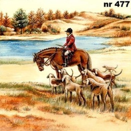 Hunting season servet 33x33cm