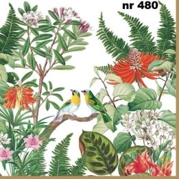 Exotica servet 33x33cm