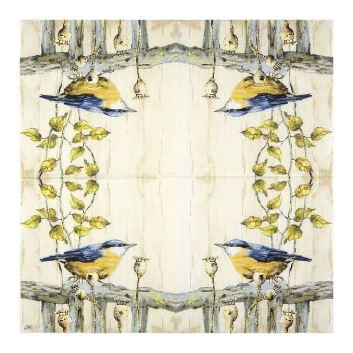 Kantori cream servet 33x33cm