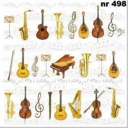 Orchestra servet 33x33cm