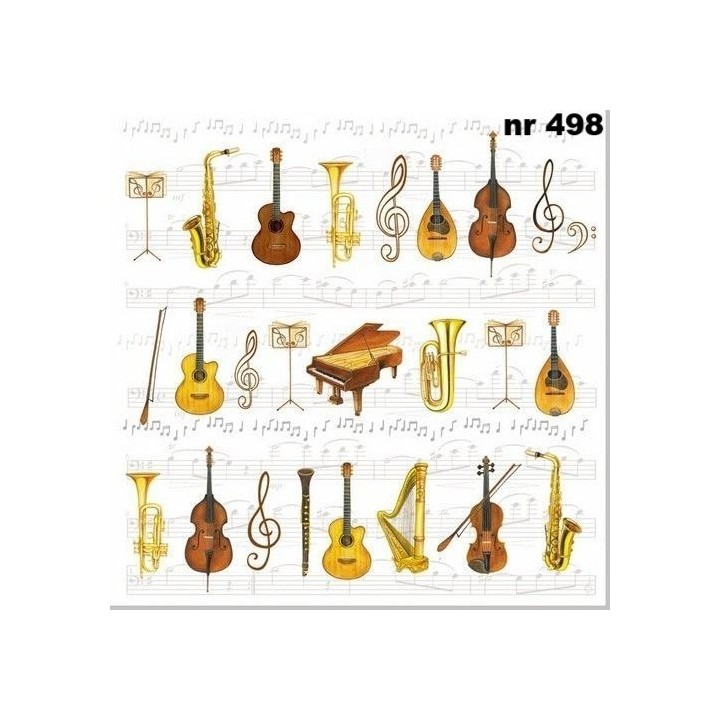 Orchestra servet 33x33cm
