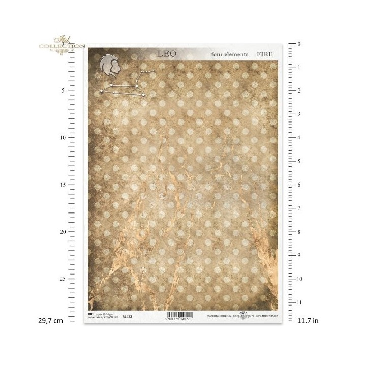 Rijstpapier R1422 Four Elements-Fire