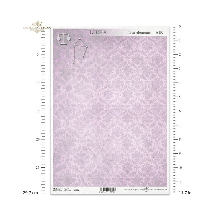 Rijstpapier R1424 Four Elements-Air