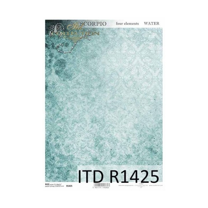 Rijstpapier R1425 Four Elements-Water