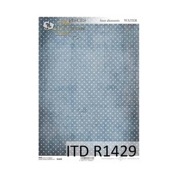 Rijstpapier R1429 Four Elements-Water