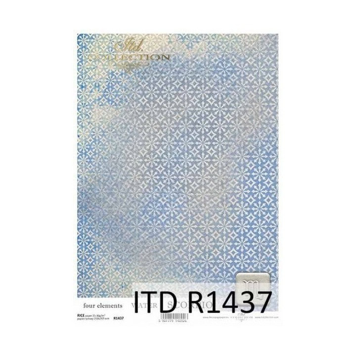 Rijstpapier R1437 Four Elements-Water